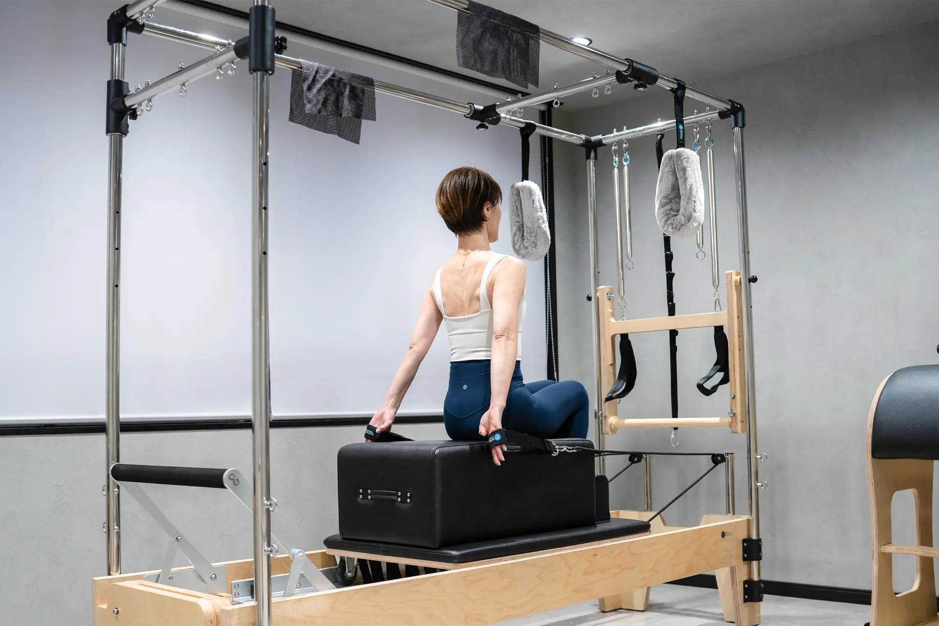 K Plus Pilatesのレッスンの様子